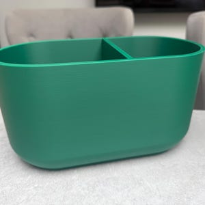 Moderno soporte para utensilios de cocina: colores personalizados / Elegante organizador para cucharas, espátulas y herramientas / Fabricado en el Reino Unido / Impresión 3D imagen 3