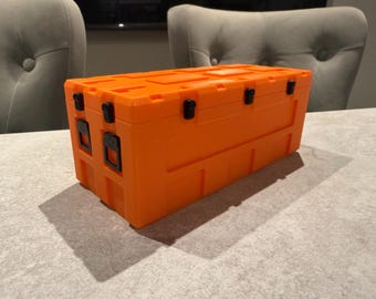3D Printed COD Warzone Loot Crate | Gamer Gift | Custom Gaming Decor | Kids small storage box