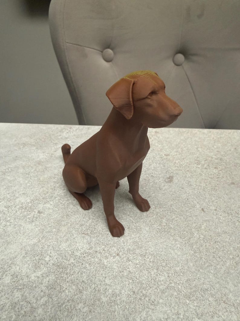 Charming Labrador Dog Sculpture – Custom Colours – 3D Printed- Handmade in the UK image 11
