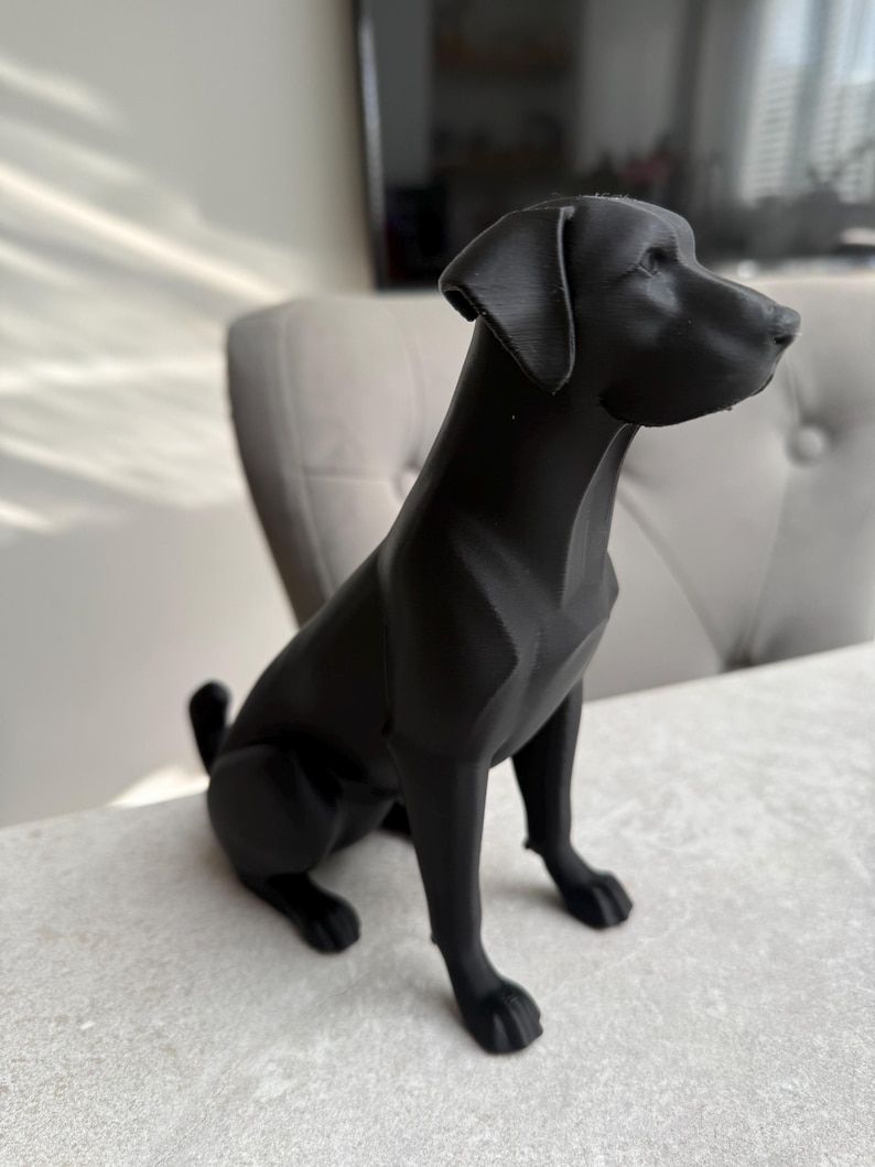 Charming Labrador Dog Sculpture – Custom Colours – 3D Printed- Handmade in the UK image 19