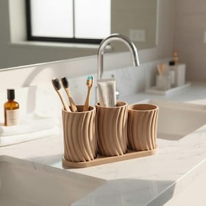 May include: A handmade, wooden serving tray with a natural finish. The tray features a rectangular shape with raised edges and integrated handles. The wood grain is visible, showcasing the tray's rustic charm. Perfect for serving food and drinks.