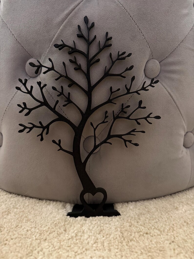 Minimalist 3D Printed Tree Decor: Scandinavian Style Ornament image 12