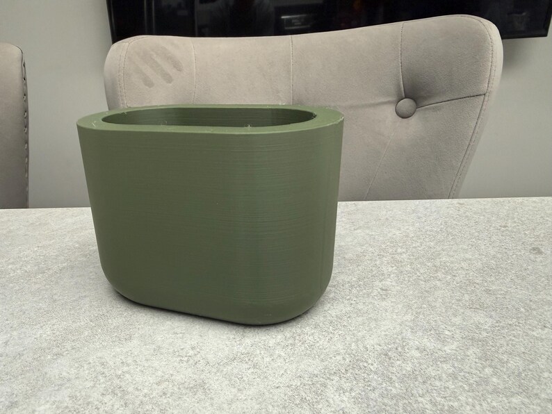 Rounded Remote Control Holder | Stylish Remote Caddy | Custom Colours Available | Home Organisation - 3D printed image 5
