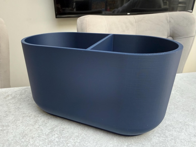 Moderno soporte para utensilios de cocina: colores personalizados / Elegante organizador para cucharas, espátulas y herramientas / Fabricado en el Reino Unido / Impresión 3D imagen 5