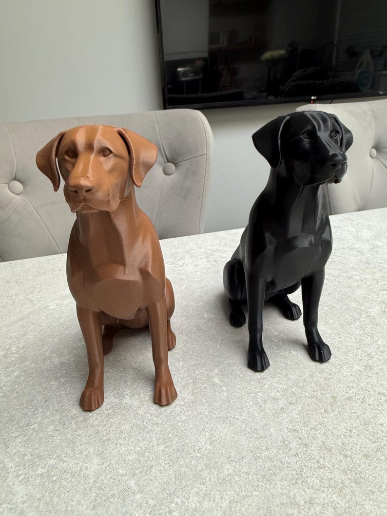 Charming Labrador Dog Sculpture – Custom Colours – 3D Printed- Handmade in the UK image 10