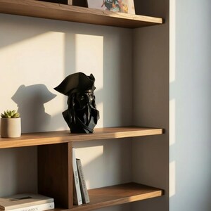 Pirate Bust Decor | 3D Printed Pirate Statue Bild 7