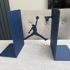 Basketball Dunk Bookends – Unique Sports Lover Gift | Custom Colours | Modern Home & Office Decor 3D Printed image 2