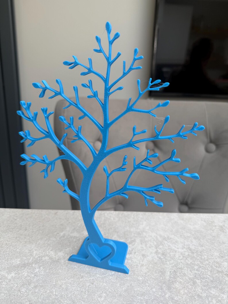 Minimalist 3D Printed Tree Decor: Scandinavian Style Ornament image 4
