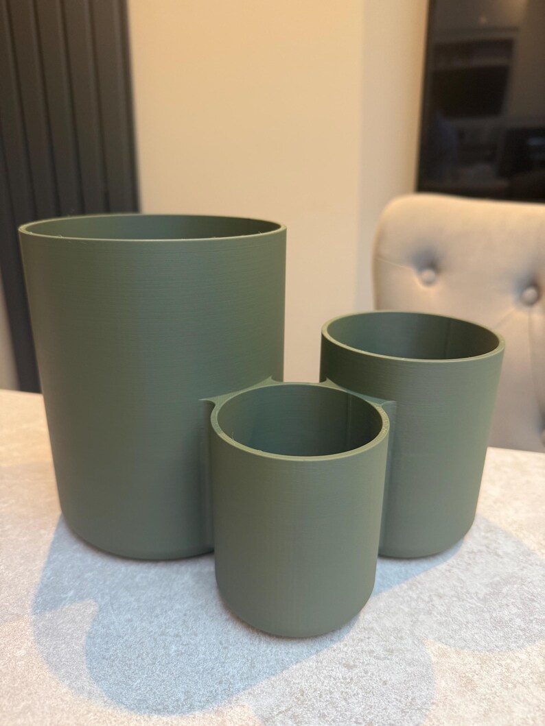 Modern Kitchen Utensil Holder – Custom Colours | Stylish Organiser for Spoons, Spatulas & Tools | UK Made | 3D Printed image 11