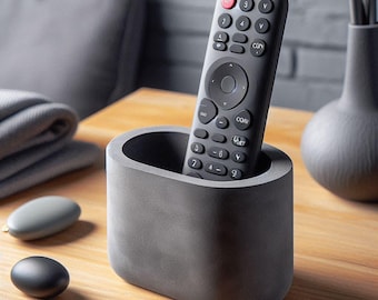 Rounded Remote Control Holder | Stylish Remote Caddy | Custom Colours Available | Home Organisation - 3D printed