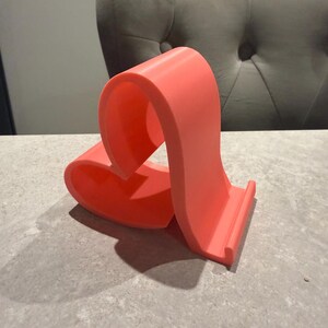 Heart Shaped Phone Stand – 3D Printed Smartphone Holder – Cute Desk Accessory – Gift for Her – Multiple Colours – Valentine’s Day Gift image 11