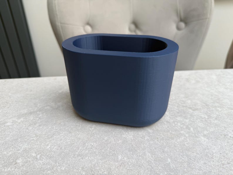Rounded Remote Control Holder | Stylish Remote Caddy | Custom Colours Available | Home Organisation - 3D printed image 3