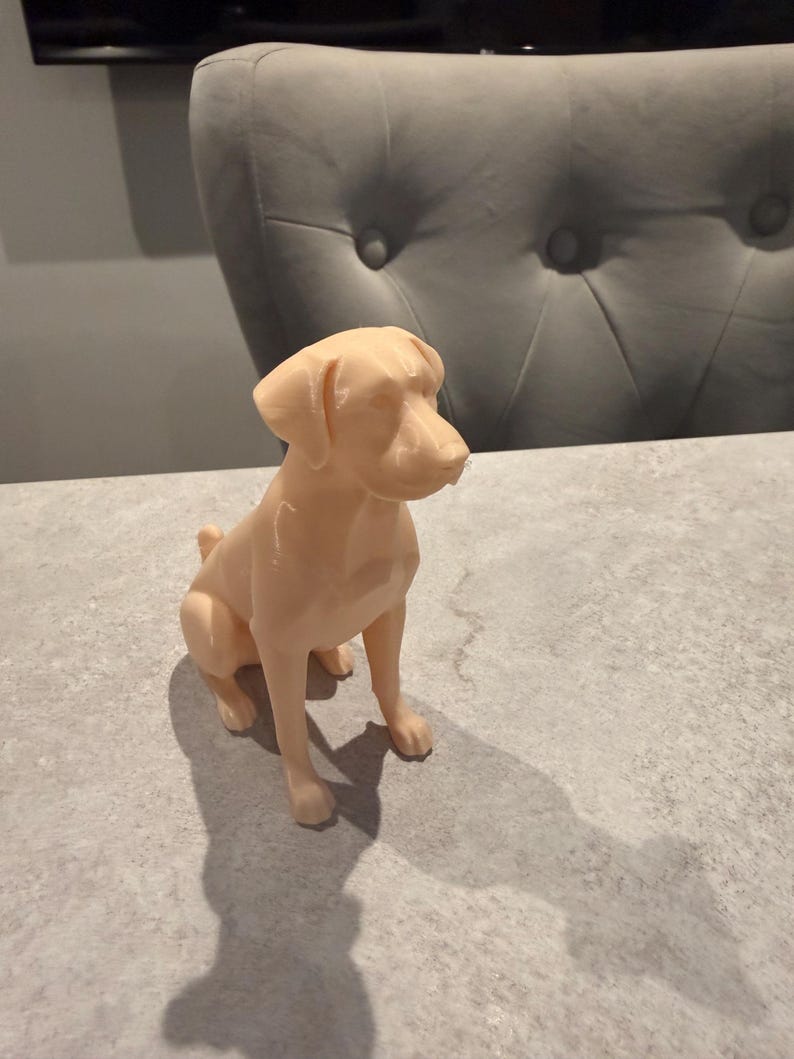 Charming Labrador Dog Sculpture – Custom Colours – 3D Printed- Handmade in the UK image 12