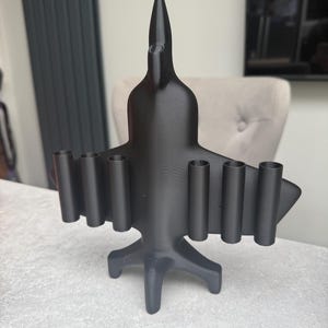 3D Printed Fighter Jet Pen & Pencil Holder – Desk Organiser for Aviation Lovers image 4