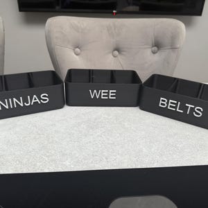 3D Printed Belt Organizer – Custom Belt Rack for Closet – Personalized Belt Holder Gift for Him – Men's Closet Storage – Father's Day Gift image 4