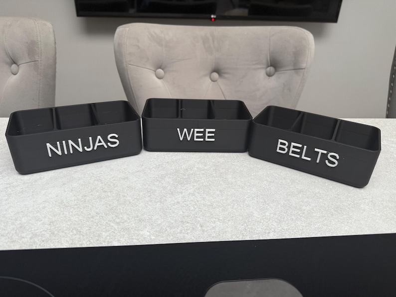 3D Printed Belt Organizer – Custom Belt Rack for Closet – Personalized Belt Holder Gift for Him – Men's Closet Storage – Father's Day Gift image 4