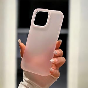 Matte Transparent Phone Case - Etsy