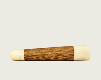 Zigarren-Pfeife, Holz + Tagua Samen, Handgemacht Fair Trade
