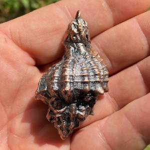 Shell covered in Copper jewelsmadeinitaly jewelsitalian jewelsethnic jewels