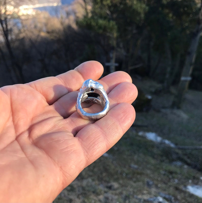 Ring with Shungite #gioiellimadeinitaly #gioiellitaliani #gioiellietnici