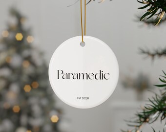 Paramedic Ceramic Ornament