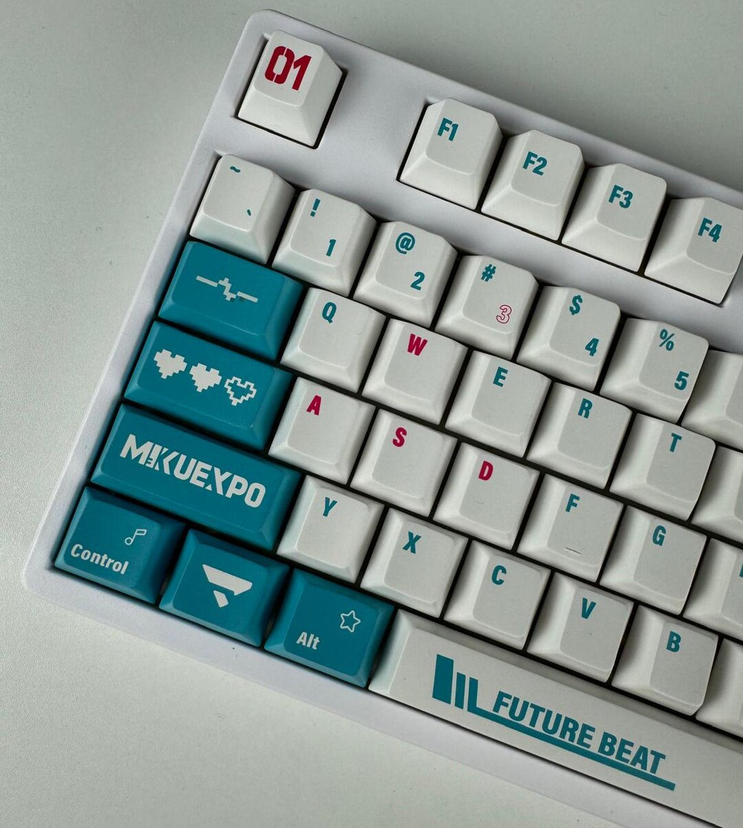 Miku Keys Japanese Theme Hatsune Miku Keycap Set, Cute Keycap Set for Mechanical ...