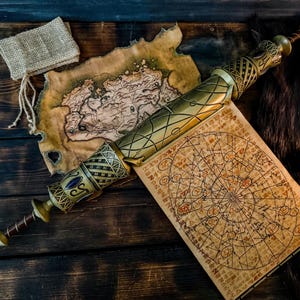 Elder Scroll, Skyrim, Wall Decoration, Cosplay, Game Decor