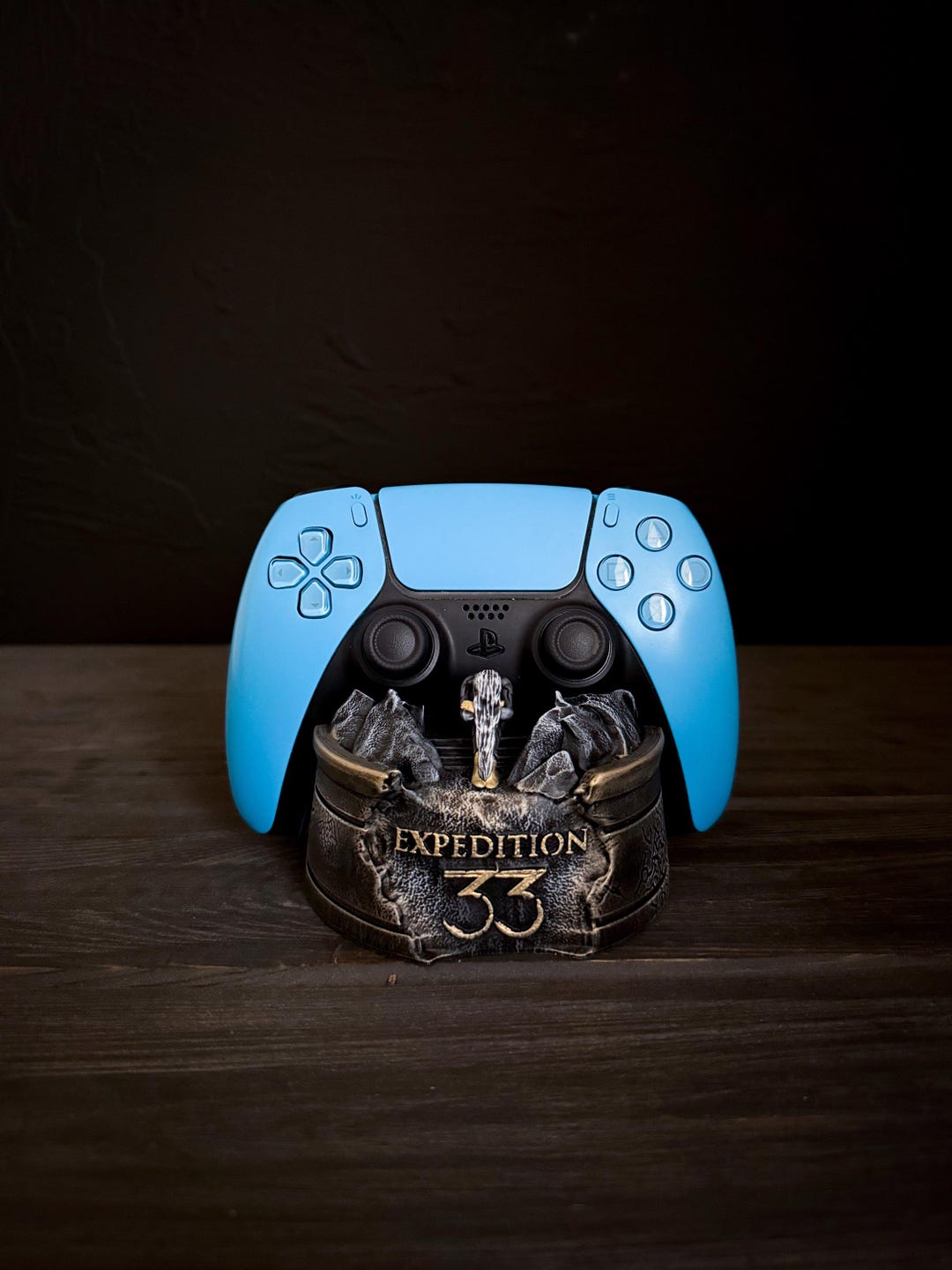Support pour manette Expedition 33 PS5, monolithe Expedition 33, socle d'écran artisanal pour DualSense, clair obscur expedition 33, - Etsy France