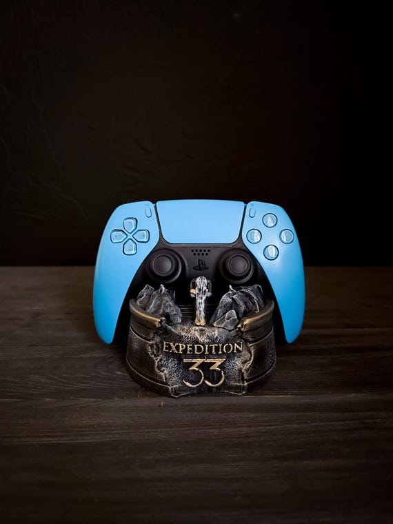 Expedition 33 PS5 Controller Stand, Expedition 33 Monolith