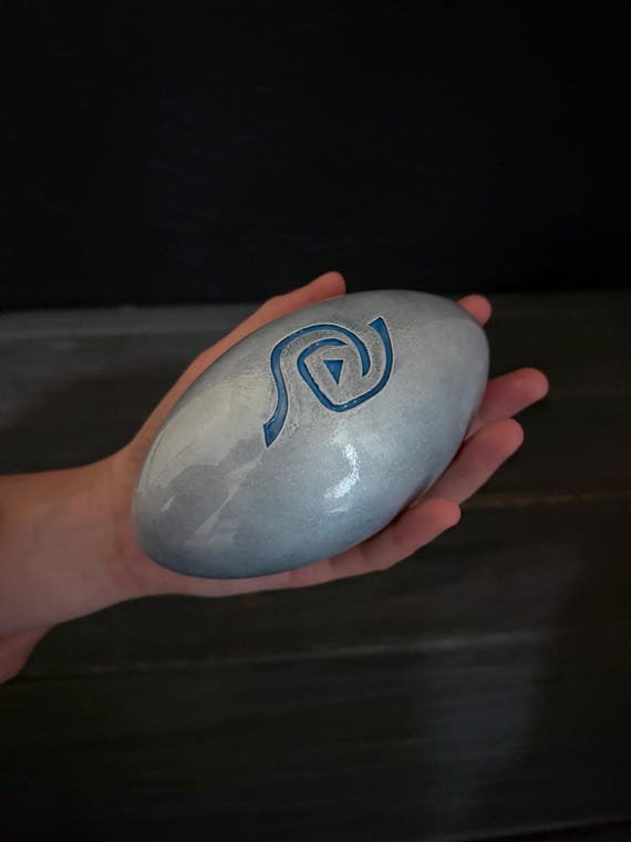 Roswell Alien Orb Prop | 3D Printed Replica from Roswell TV Series | Sci-Fi Collector Gift | Silver Orb Artifact