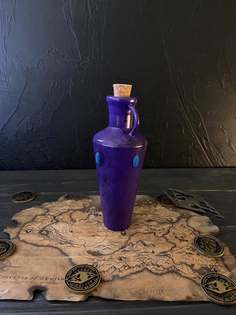 Skooma Bottles, Skyrim Potion Bottles, The Elder Scrolls Arfifact