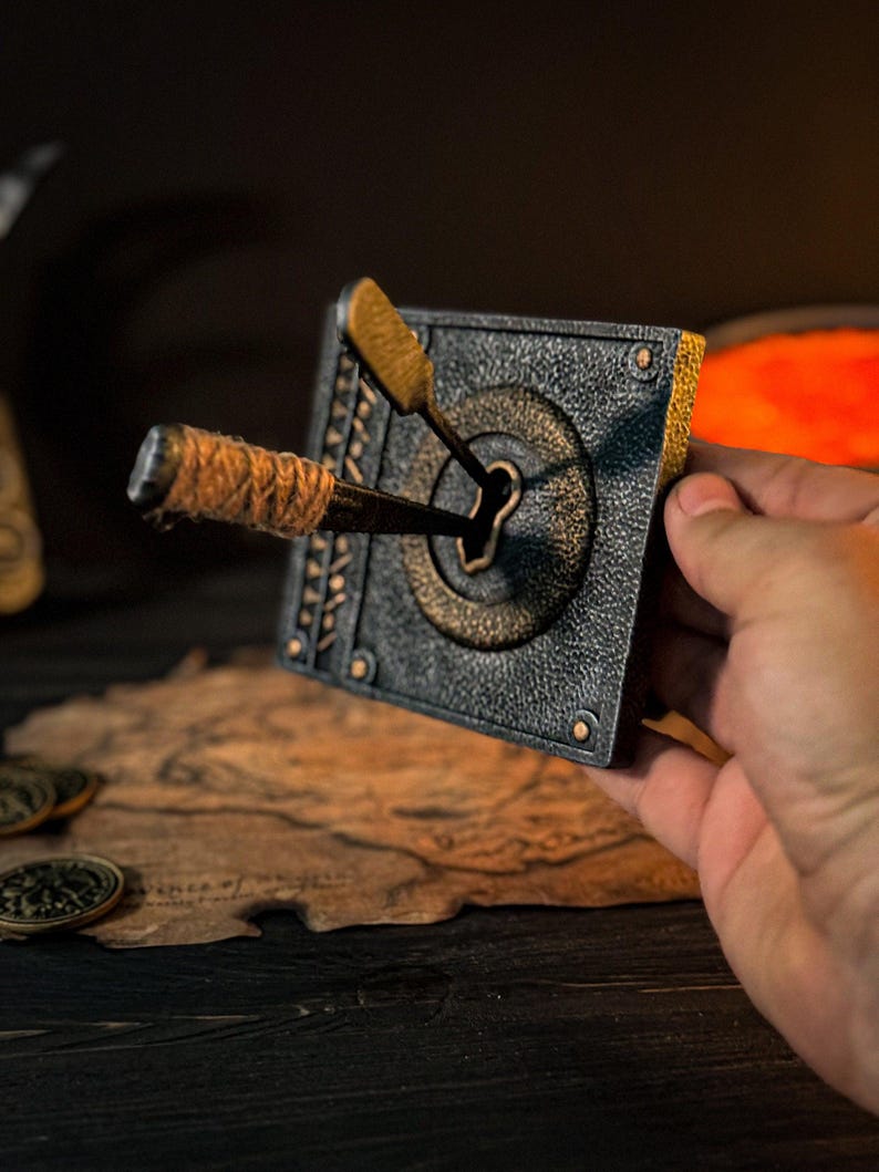 Lock Up Props Life-size Lockpick Prop, RPG Lock Replica, Stealth Training Prop ...