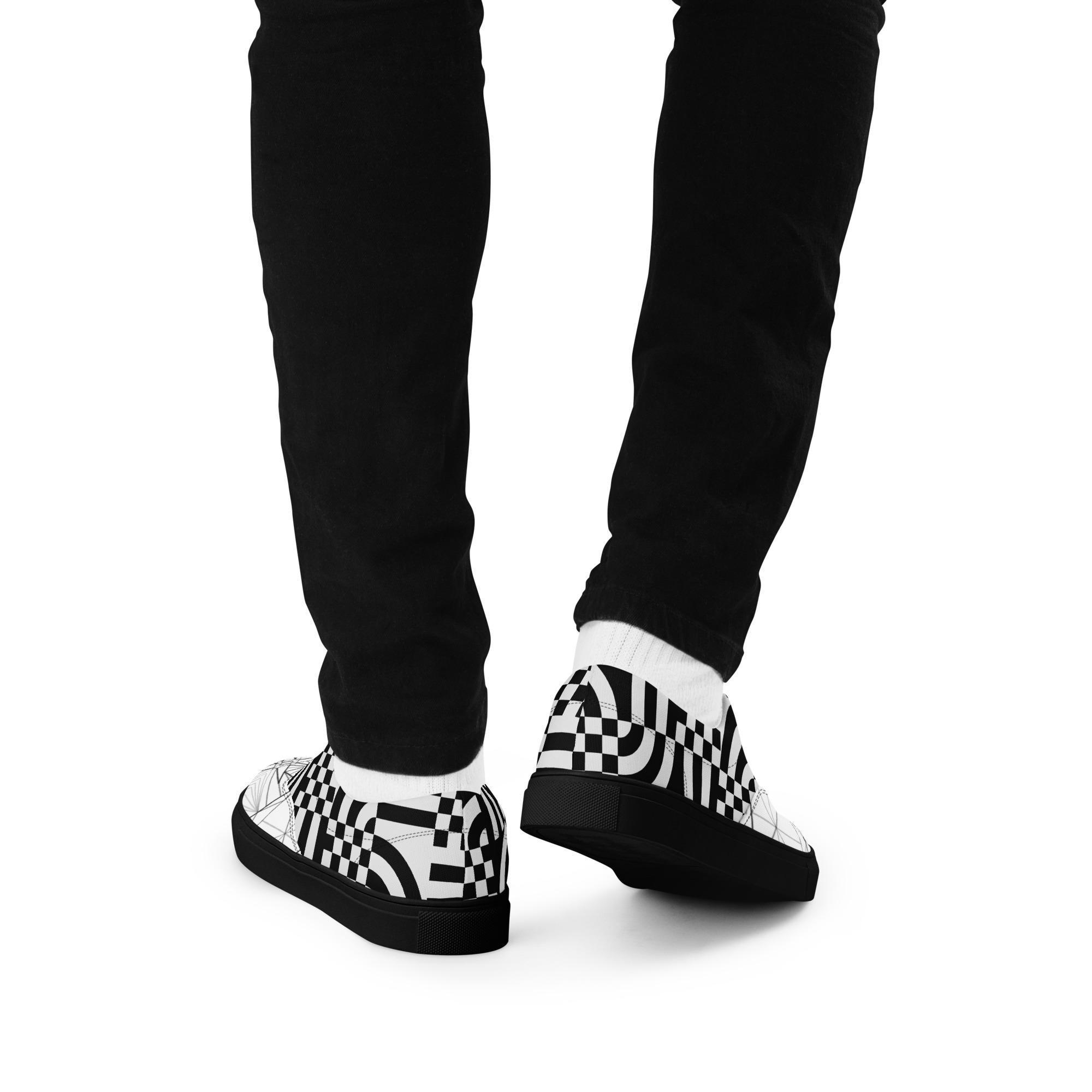 Designers Guild Black and White Men\'s Sneakers Studio Sneaker | Black & Vintage White | REPRESENT main image 4