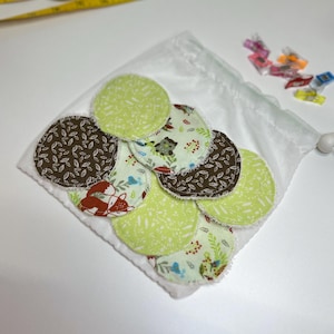 Reusable Makeup Pads & Laundry Bag Sewing Pattern | Digital PDF | Eco-Friendly, Beginner-Friendly, No Printer Needed