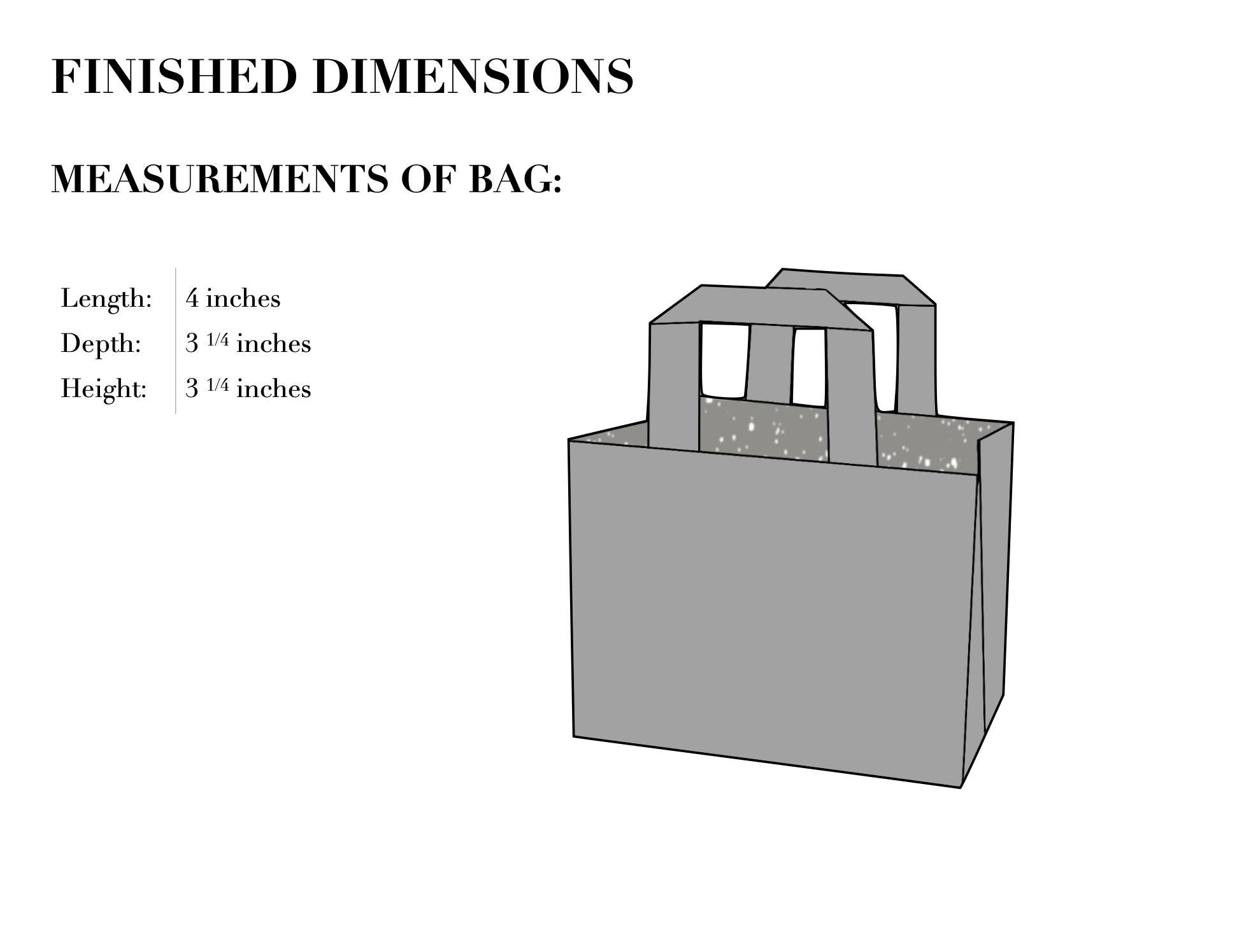 Mini Valentine Gift Bag Sewing Pattern | Reusable Fabric, Beginner ...