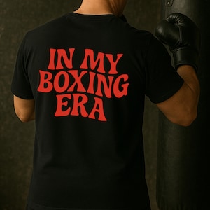 Vintage Boxing T-Shirt: 90s Fighter Apparel, Gym Clothing