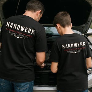 Handwerk Shirt: Mechanic, Electrician, Technician Gift
