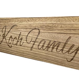 Custom Name Wood Sign: Personalized Nursery Decor