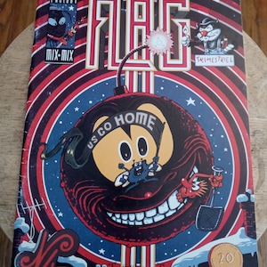 1991 Flag No. 4 Thé Troc French Comic Magazine Feat. Gilbert Shelton, Rif Reb&#39;s and More