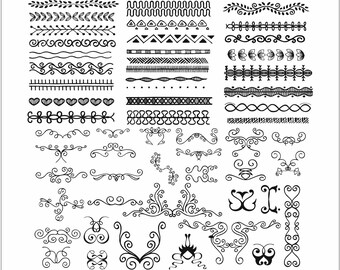 55+ Line Divider Svg Bundle,Line Divider Pngs,Wedding Clipart,Design Element,Line Divider Cut File,Christmas Commercial Use,Instant Download