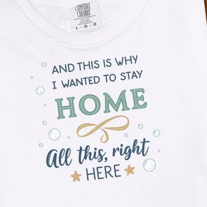 Funny Introvert Quote PNG: Stay Home Sarcastic Shirt (Sublimation)
