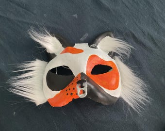 Calico cat Therian mask! :3
