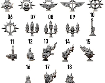 Decoraciones para mochilas / Peregrinos eternos / GreyTide Studio