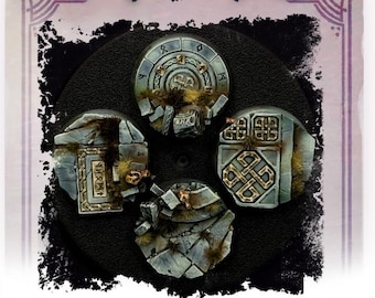 Viking Base Topper Set | GreyTide Studio | 3D Printed Resin miniatures for wargaming
