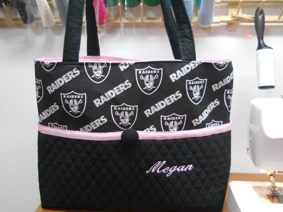 raiders baby diaper bag