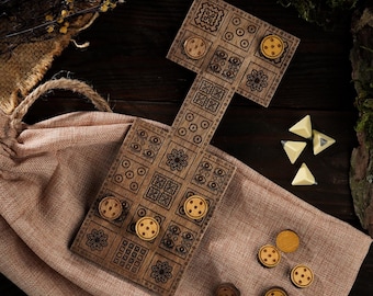 Game of Ur replica, The Royal Game of Ur, Mesopotamian game, Sumerian game, Historic board game, Custom board game, Ancient Strategy game