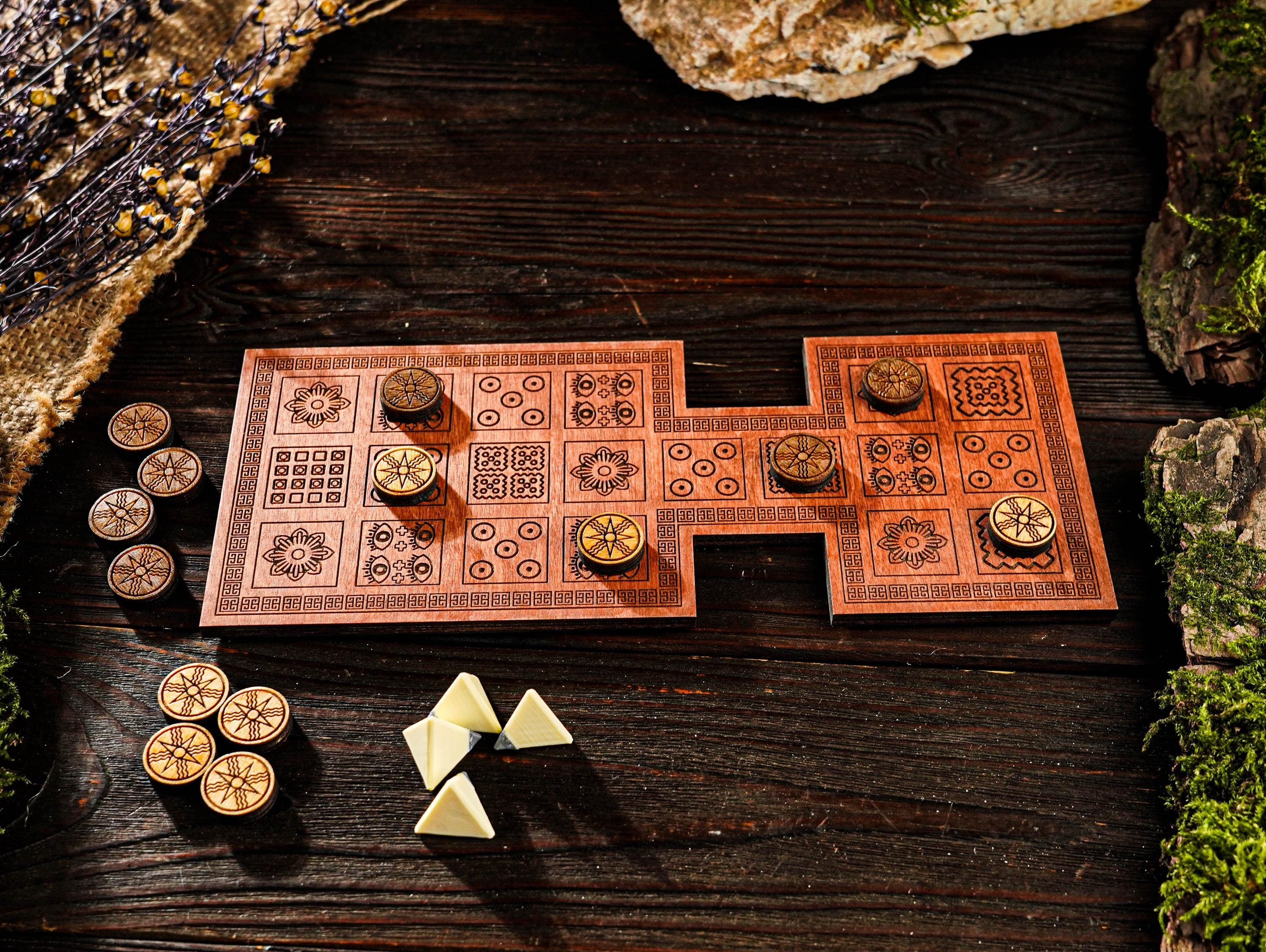 The Royal Game of Ur, Game of Ur Replica, Mesopotamian Game, Sumerian ...