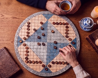 The Last Airbender Game, Pai Sho Board Game, Legend of Avatar Board Game, Pai SHo Game Set, Wooden Pai Sho Game, Ancient Game