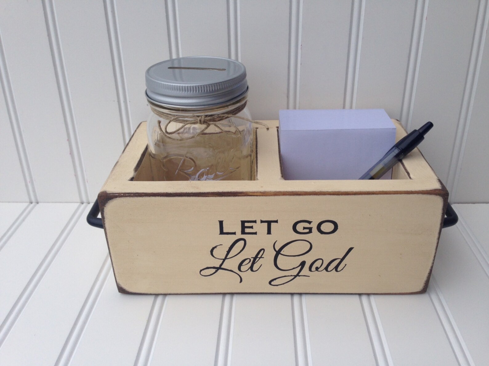 Prayer Box God Box Surrender Jar Prayer Jar. 12 step tool. Etsy
