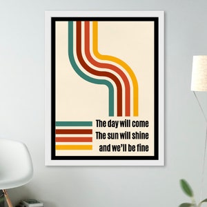 Avett Brothers Lyrics Poster - Digital Download - The Sun Will Rise (Please Pardon Yourself)